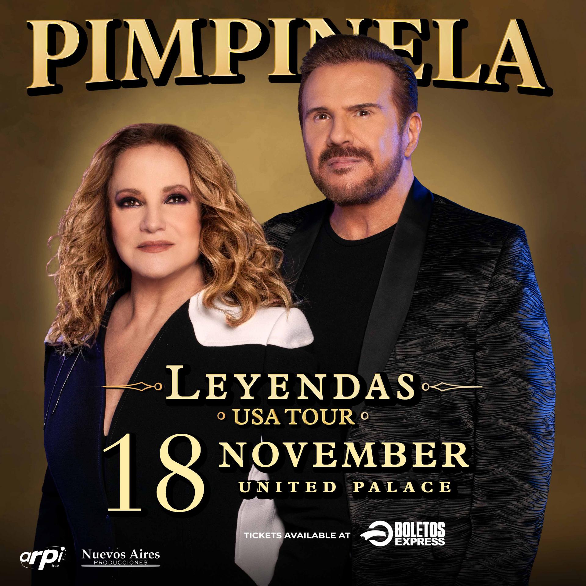 Buy tickets for PIMPINELA USA TOUR LEYENDAS PIMPINELA USA TOUR LEYENDAS