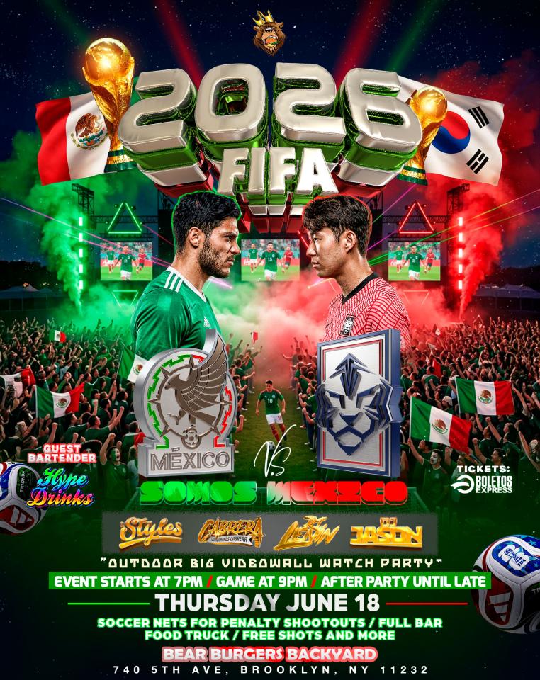 Buy tickets for Mexico vs South Korea Watch Party Mexico vs South Korea Watch Party