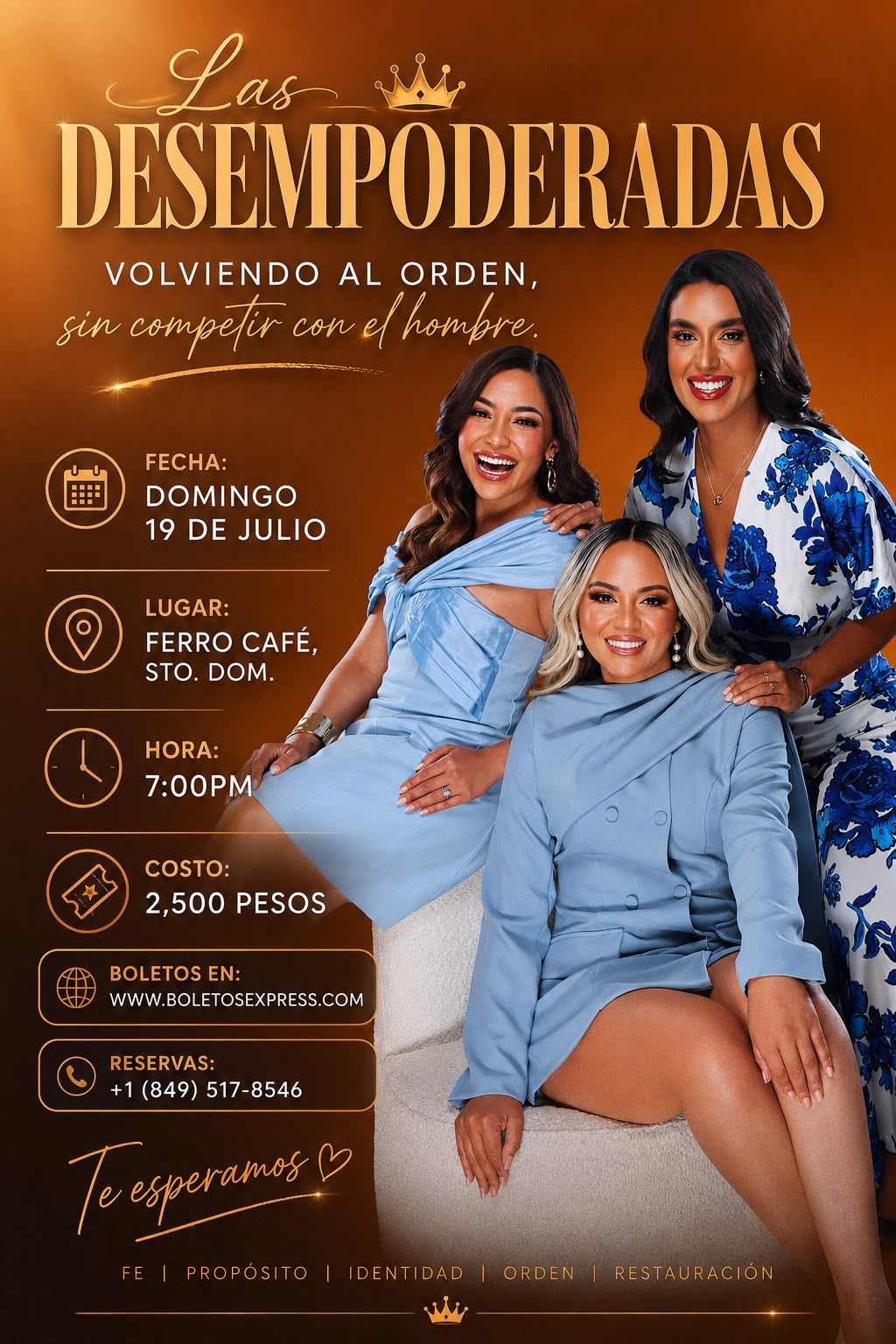 LAS DESEMPODERADAS @ FERRO CAFE - SANTO DOMINGO, RD