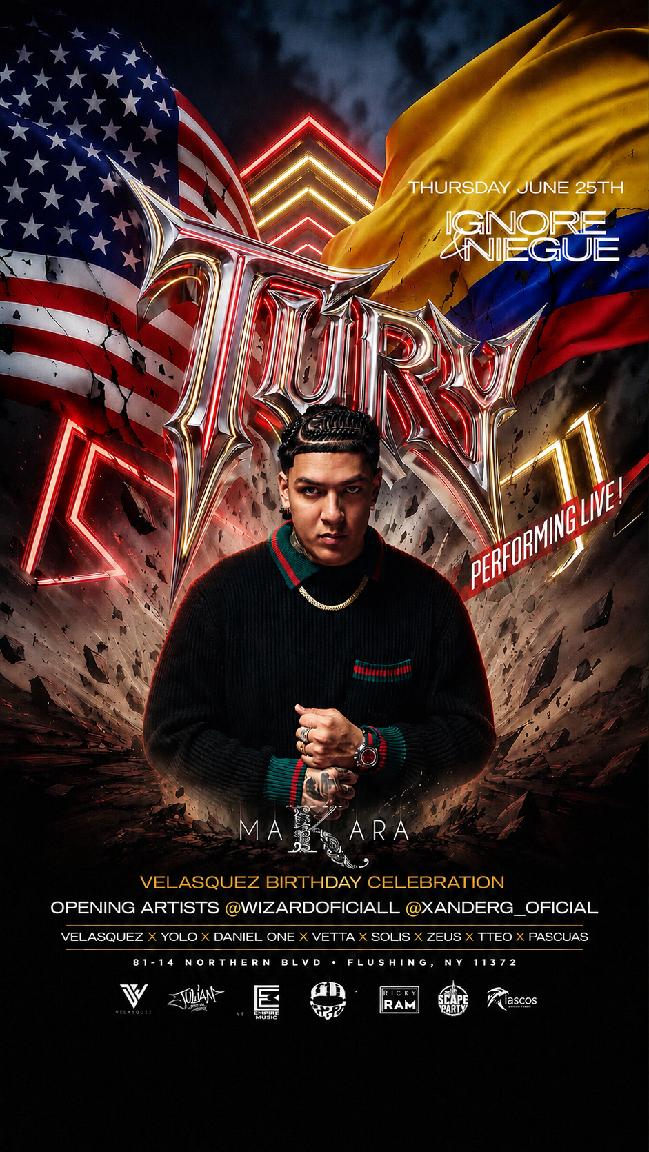 Buy tickets for TURY LIVE SHOW | USA TOUR | NEW YORK TURY LIVE SHOW | USA TOUR | NEW YORK
