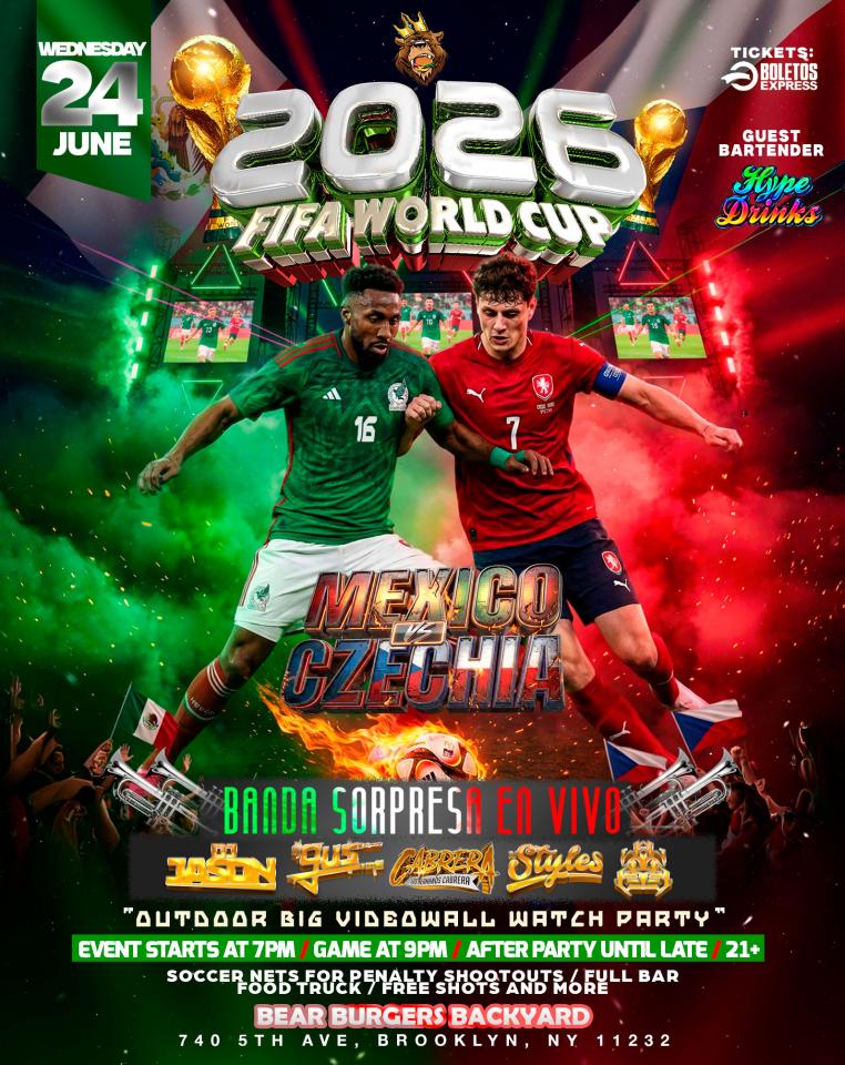 Mexico vs Czechia Outdoor Watch Party