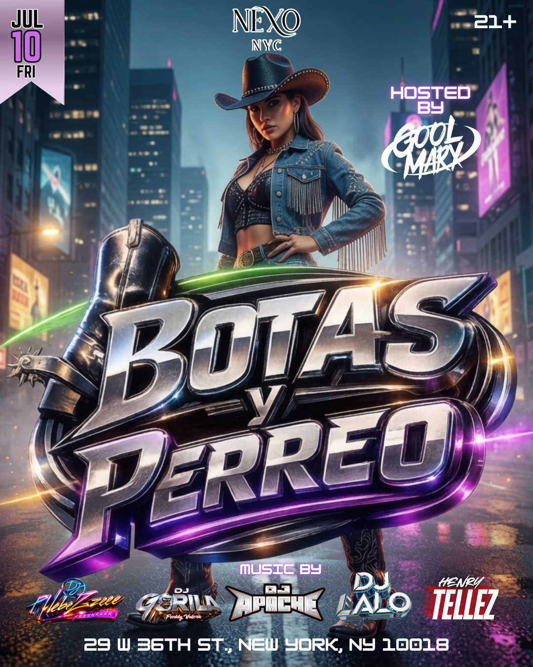BOTAS Y PERREO