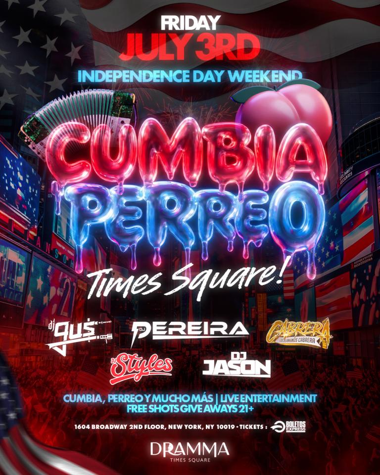 Cumbia y Perreo Times Square
