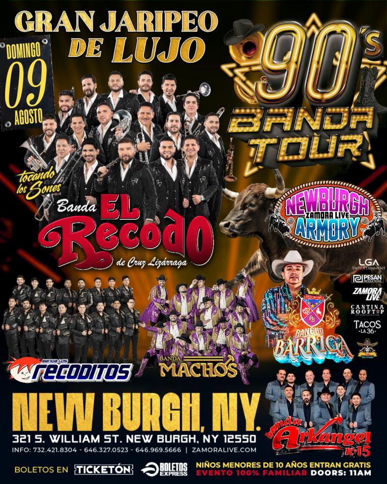 Buy tickets for BANDA EL RECODO • BANDA LOS RECODITOS • BANDA MACHOS • RANCHO BARRIGA • BANDA ARKANGEL R-15 BANDA EL RECODO • BANDA LOS RECODITOS • BANDA MACHOS • RANCHO BARRIGA • BANDA ARKANGEL R-15