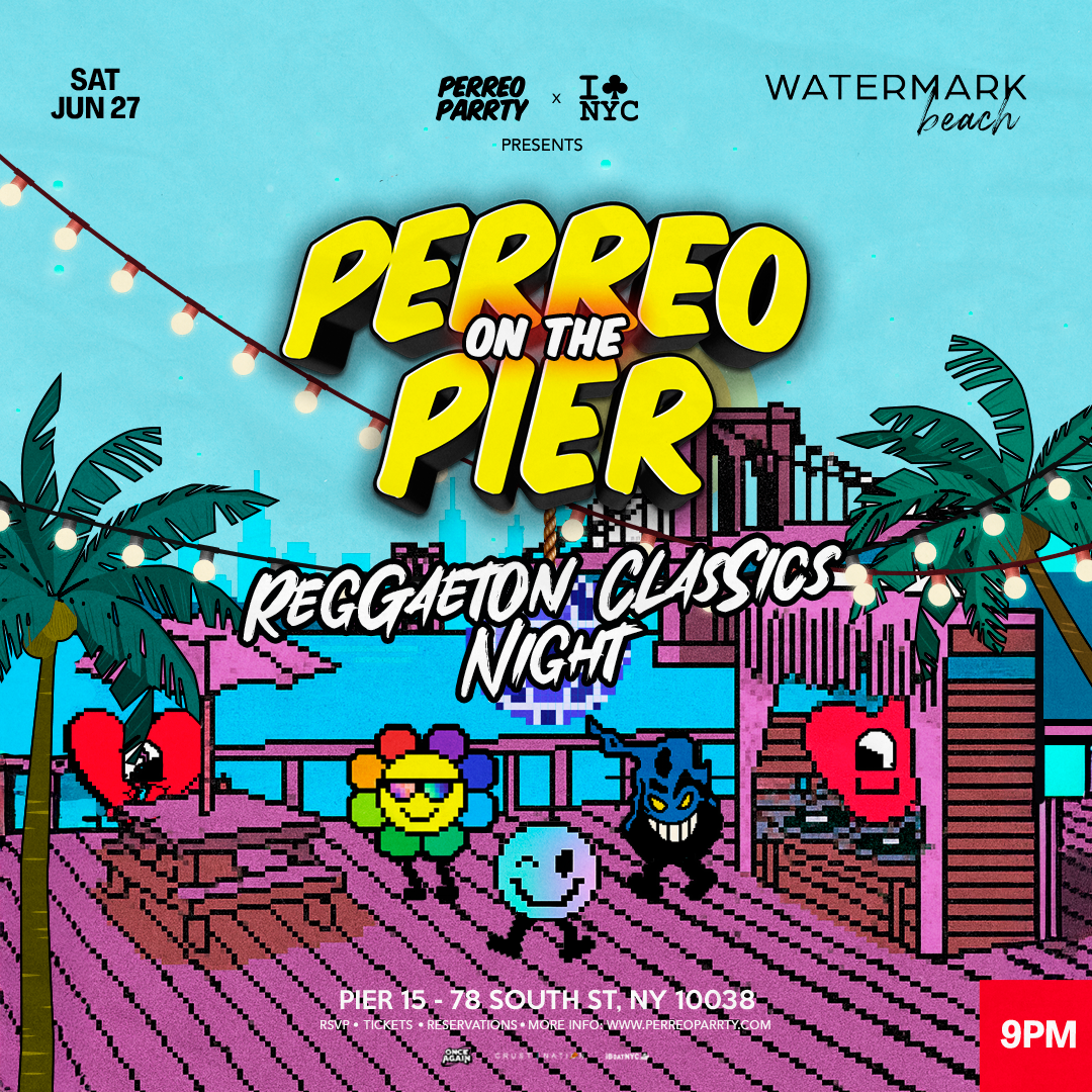 Buy tickets for Reggaeton Classics Beach Party NYC - Perreo at the Pier at Watermark Reggaeton Classics Beach Party NYC - Perreo at the Pier at Watermark