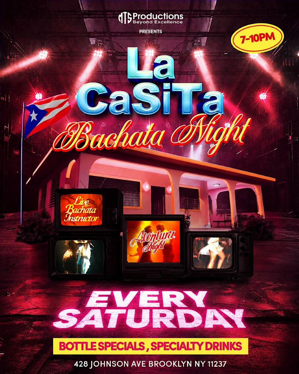 Buy tickets for Bachata Day Party Bushwick Brooklyn | La Casita Brooklyn Bachata Night Bachata Day Party Bushwick Brooklyn | La Casita Brooklyn Bachata Night
