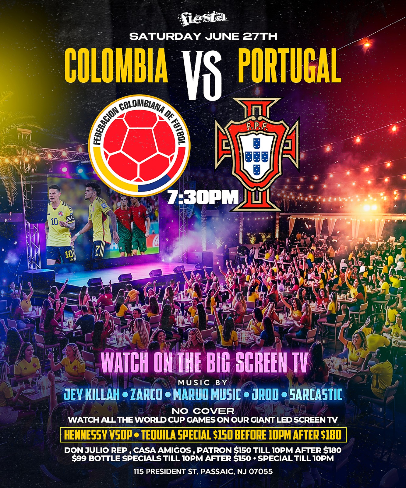 Buy tickets for COLOMBIA VS PORTUGAL COLOMBIA VS PORTUGAL