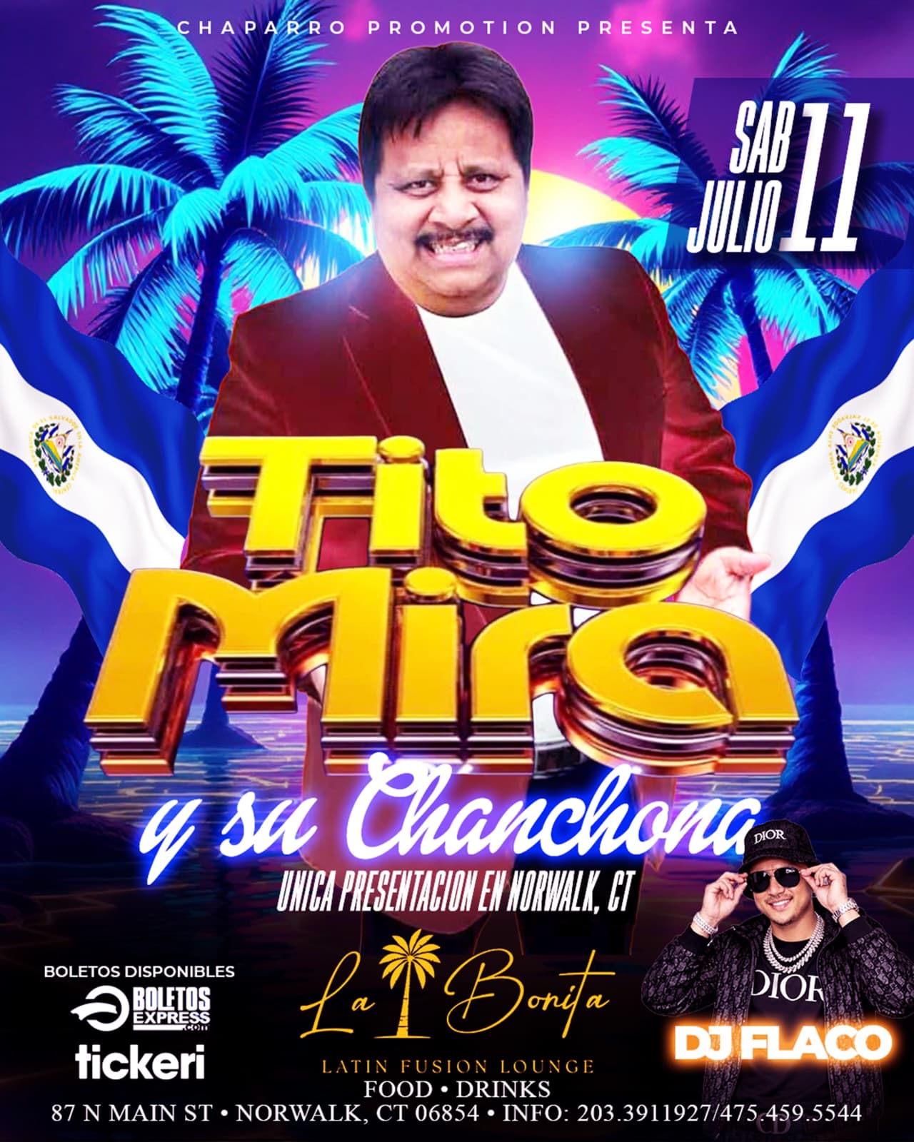 Buy tickets for Tito Mira y su Chanchona Tito Mira y su Chanchona
