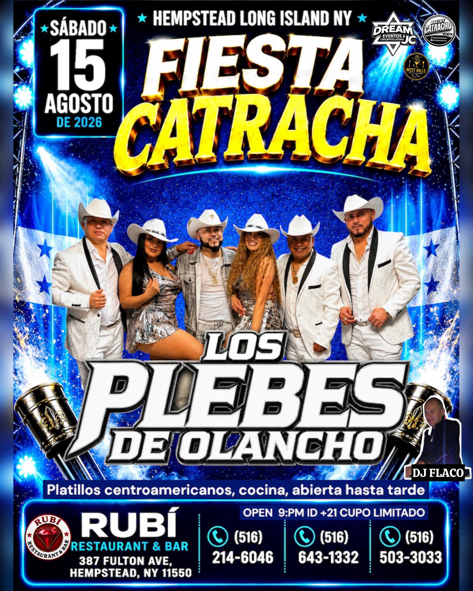 Buy tickets for Los plebes De Olancho / Hempstead, New York / Sabado 14 Agosto Los plebes De Olancho / Hempstead, New York / Sabado 14 Agosto