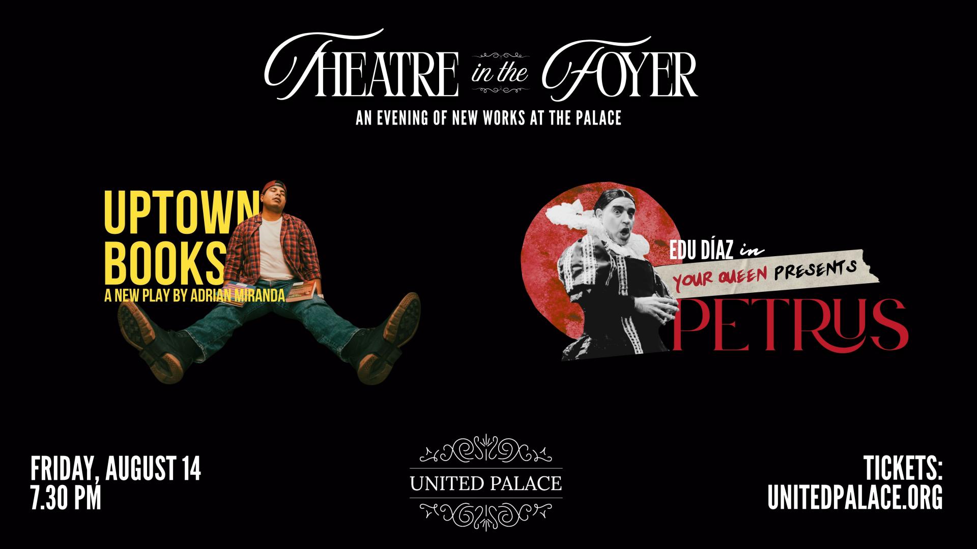 Buy tickets for THEATRE IN THE FOYER THEATRE IN THE FOYER