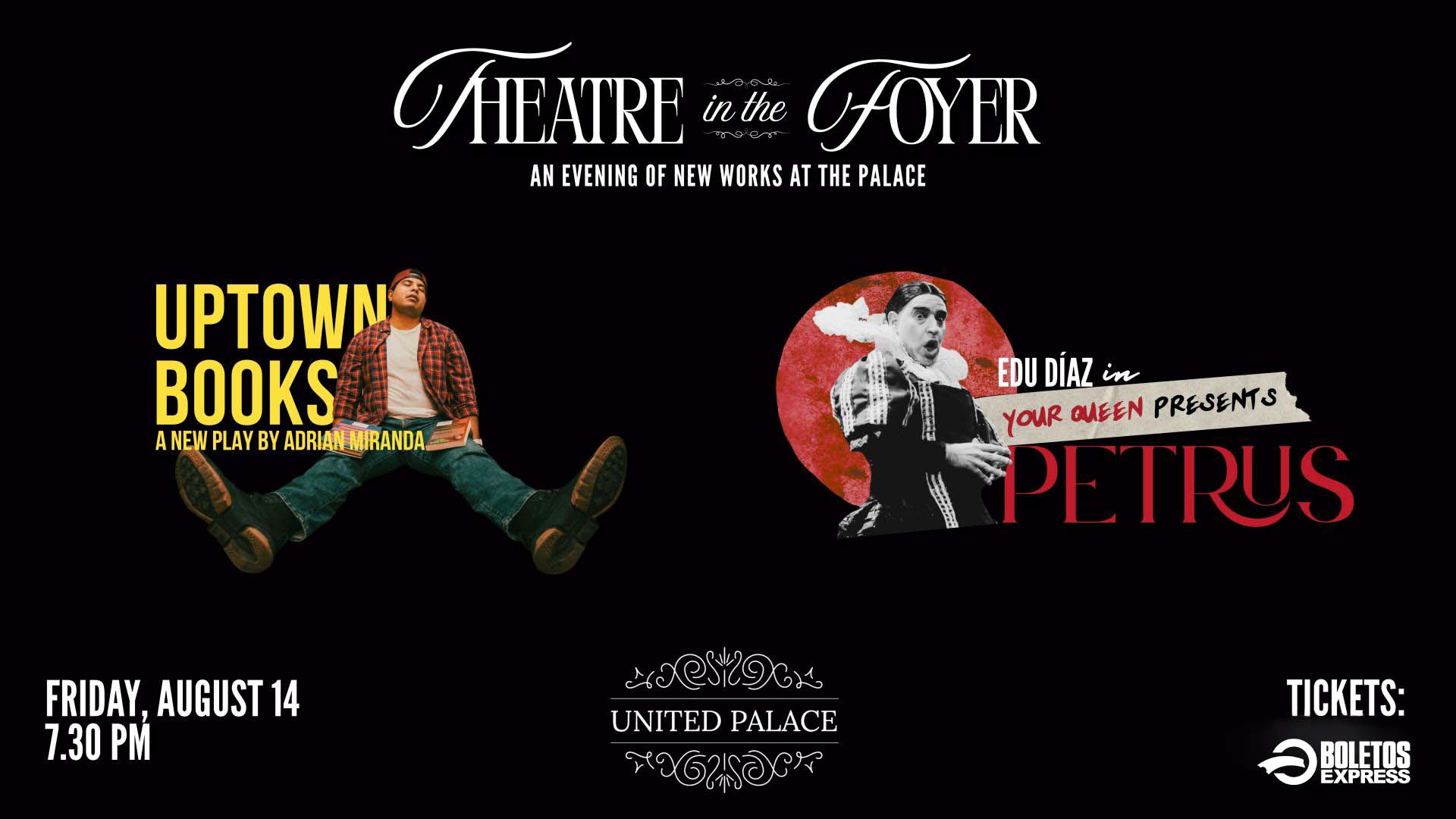 Buy tickets for THEATRE IN THE FOYER THEATRE IN THE FOYER