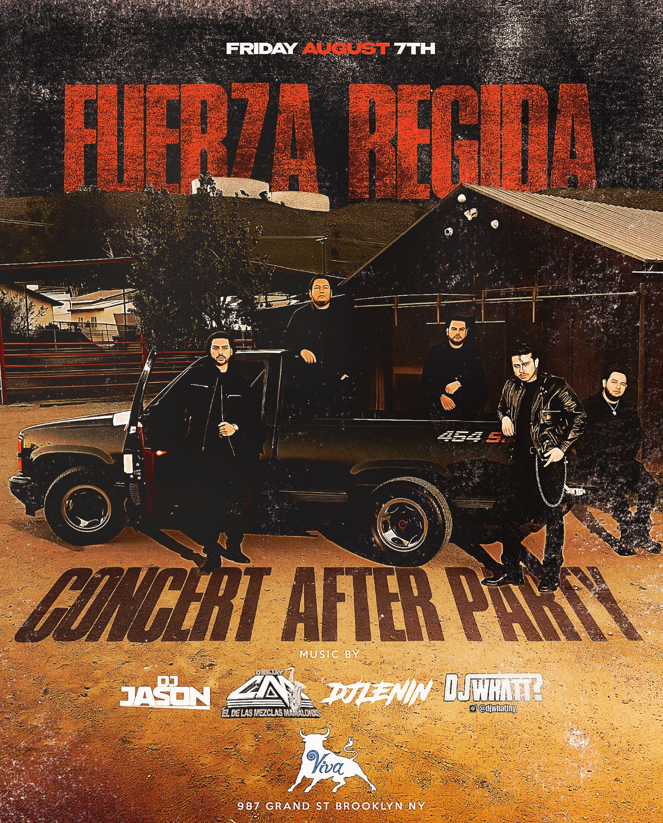 Buy tickets for Fuerza Regida Official Afterparty BROOKLYN Fuerza Regida Official Afterparty BROOKLYN