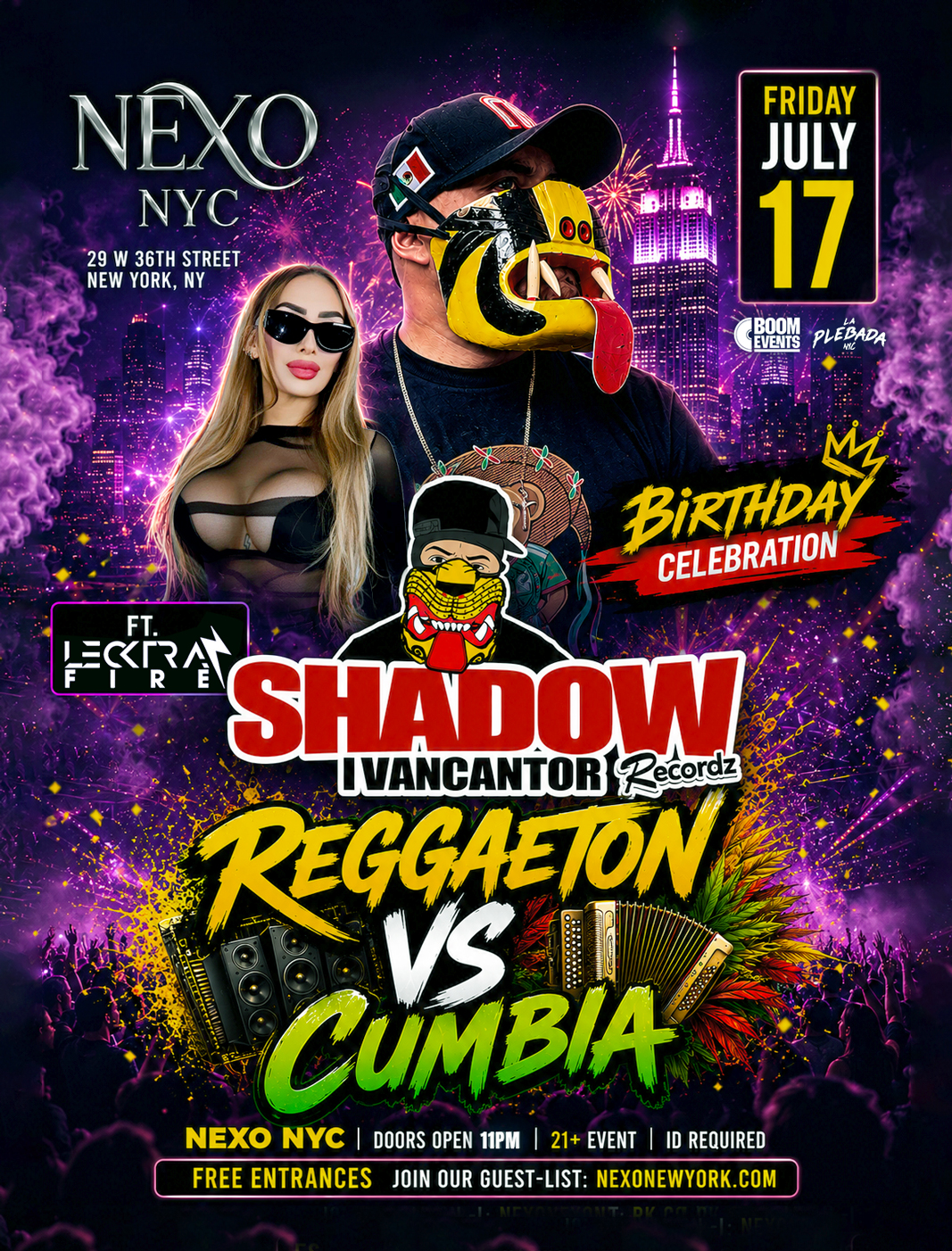 REGGAETON VS CUMBIA