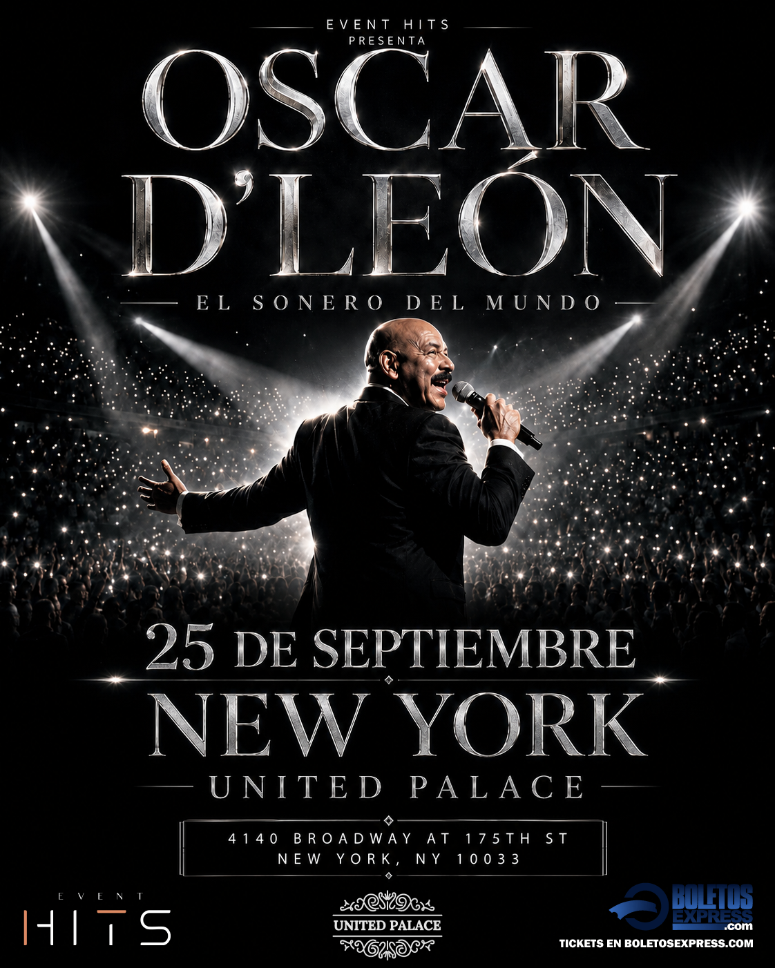 Buy tickets for OSCAR D'LEON OSCAR D'LEON