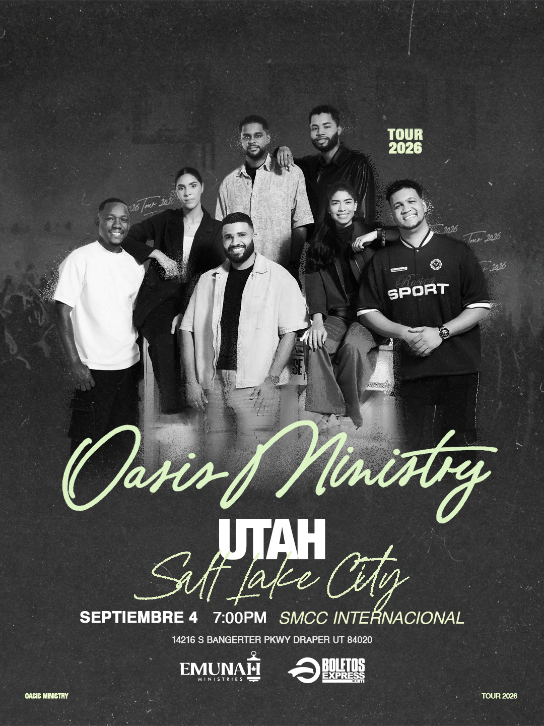 Oasis Ministry-Tour 2026