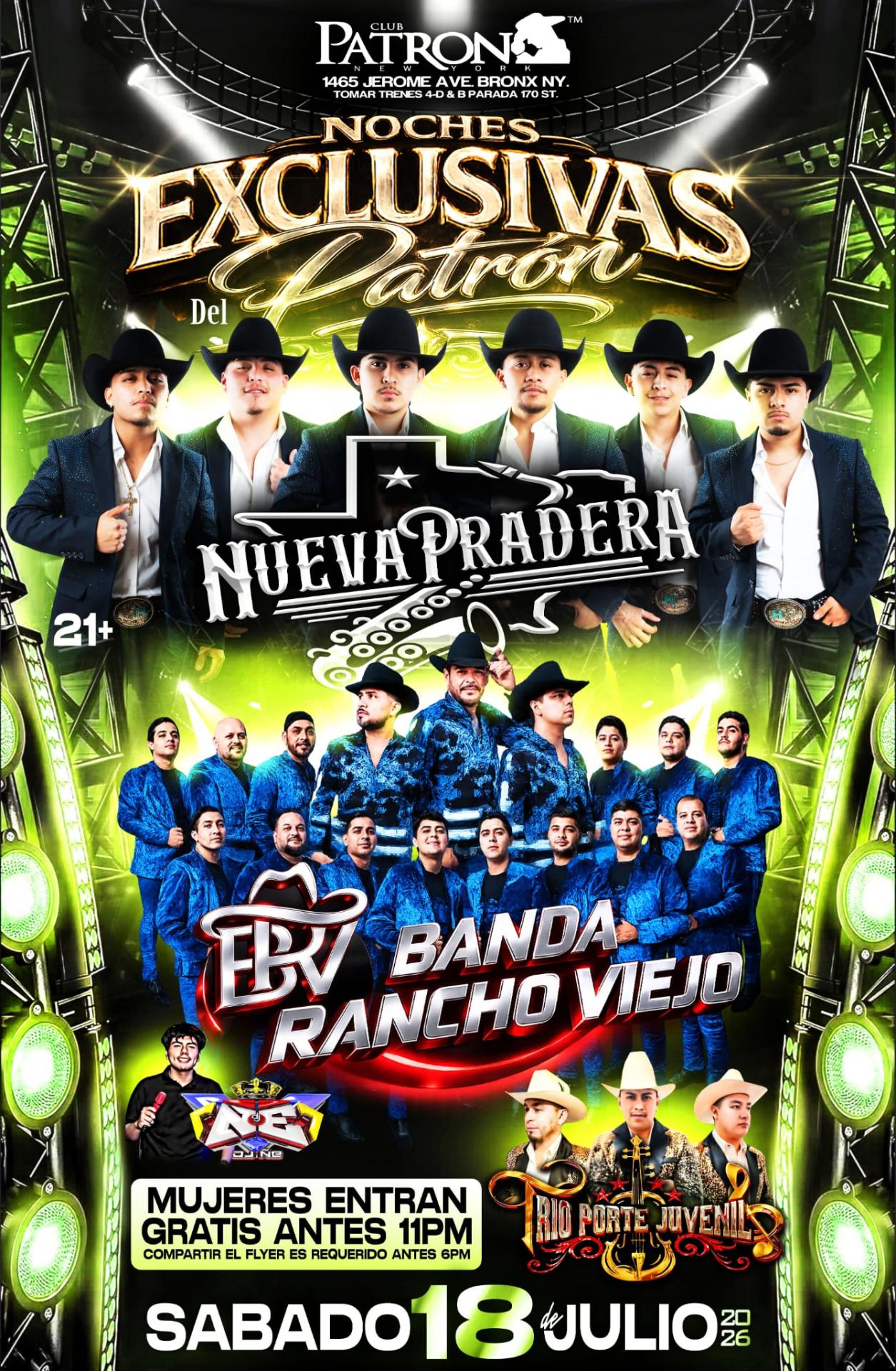 Buy tickets for NUEVA PRADERA | BANDA RANCHO VIEJO NUEVA PRADERA | BANDA RANCHO VIEJO