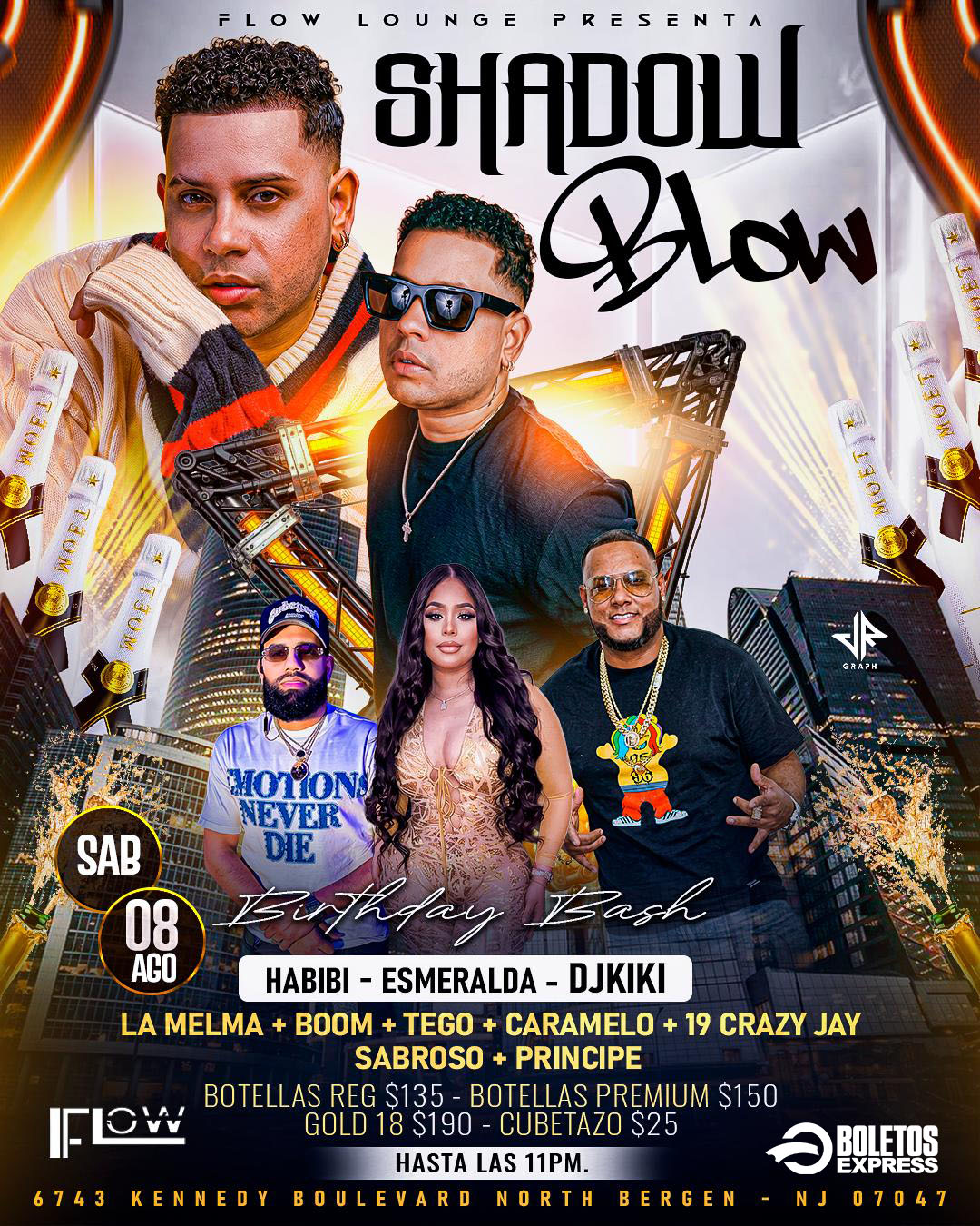 Buy tickets for SHADOW BLOW SHADOW BLOW