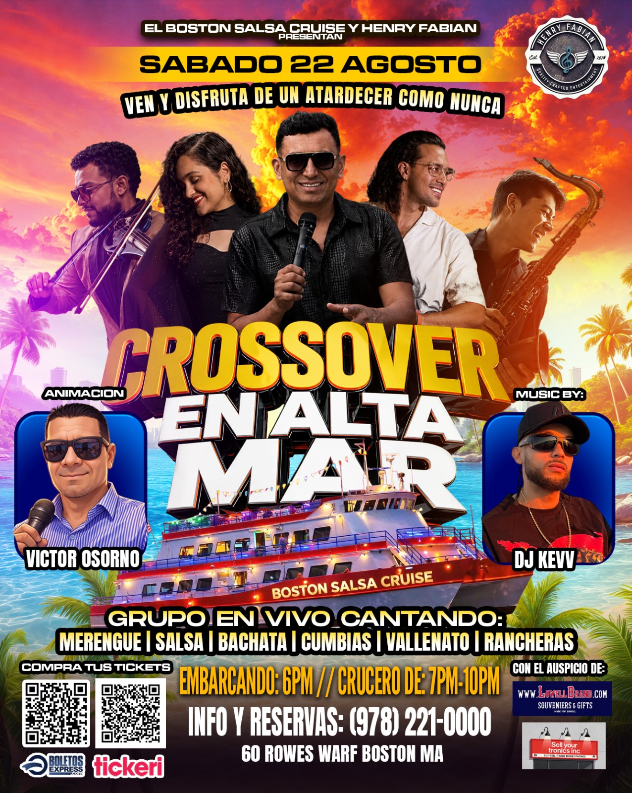 CROSSOVER EN ALTA MAR