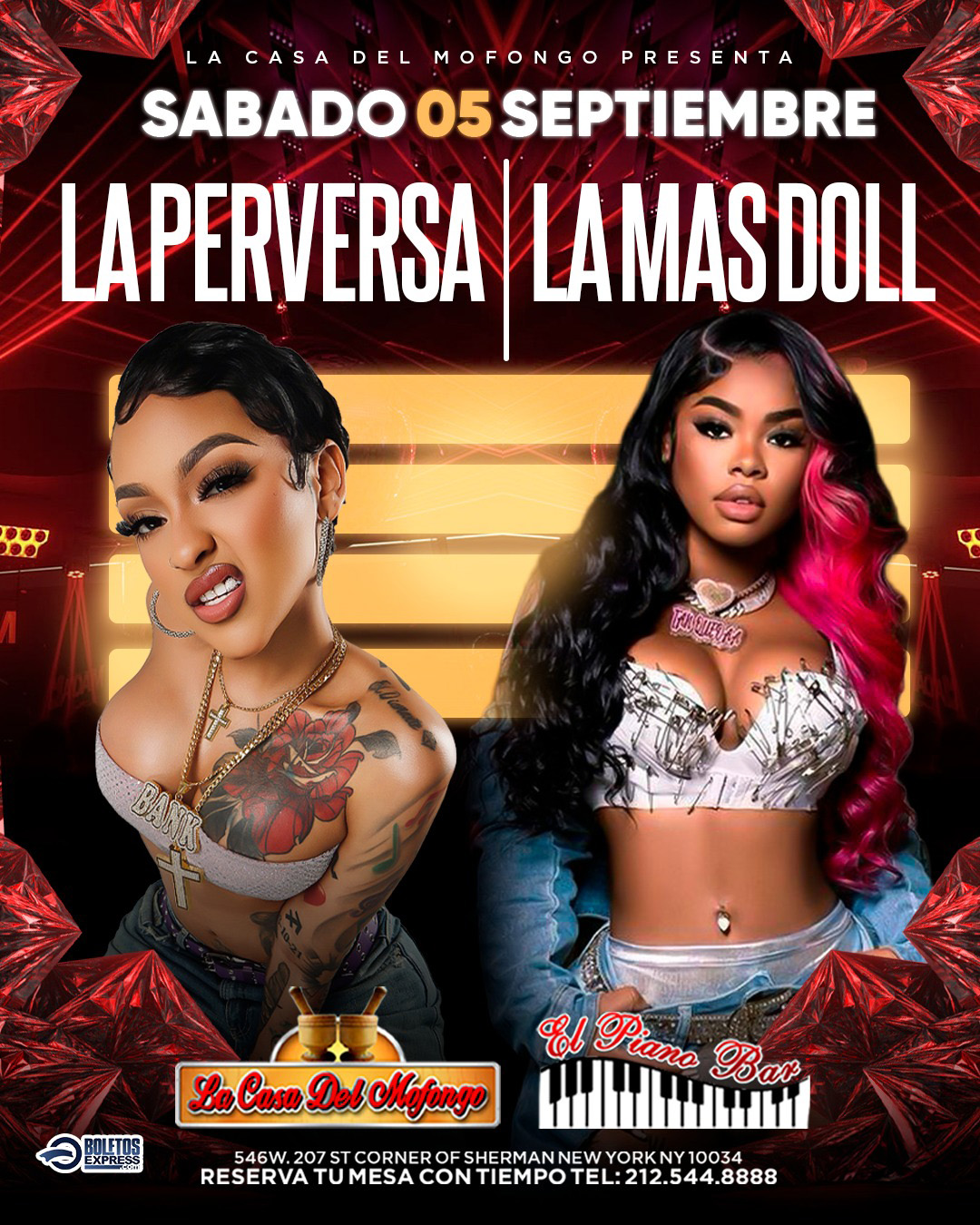 LA PERVERSA & LA MAS DOLL