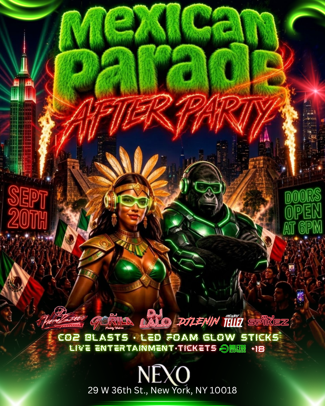 Buy tickets for Viva MEXICO biggest after PARTY Viva MEXICO biggest after PARTY