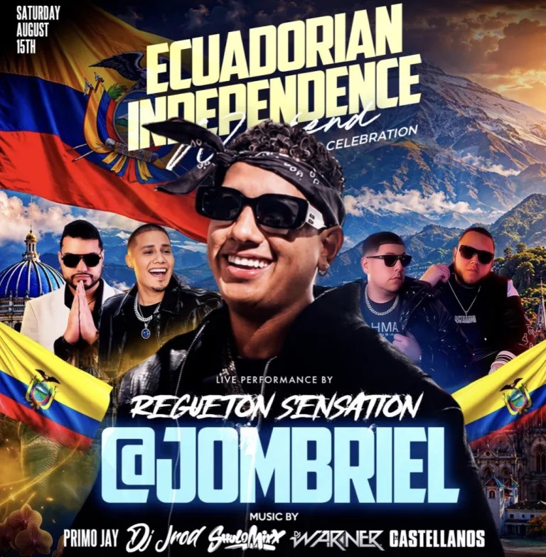 JOMBRIEL IN CONCERT - ECUADORIAN INDEPENDENCE WEEKEND