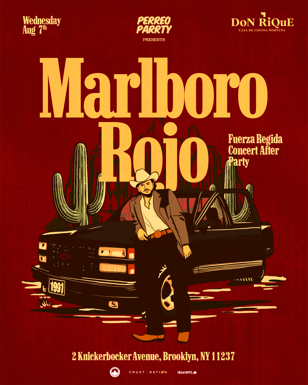Cabros Chicos: Malboro Rojo| Fuerza Rigida After Parrty (18+)