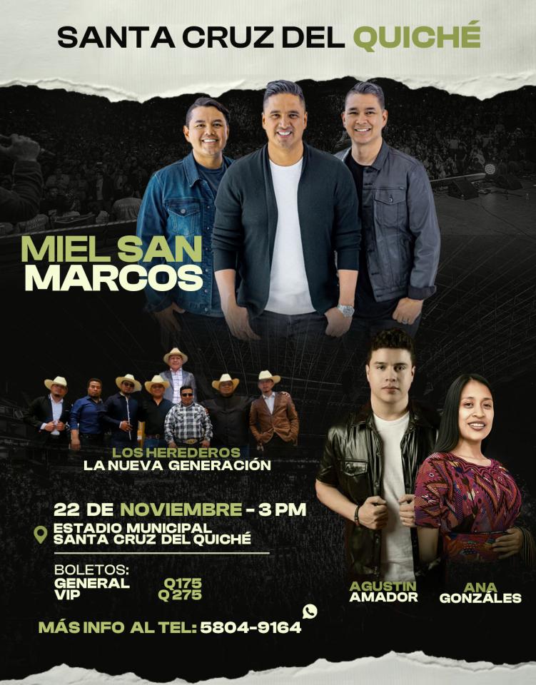 Buy tickets for Miel San Marcos Quiche Miel San Marcos Quiche
