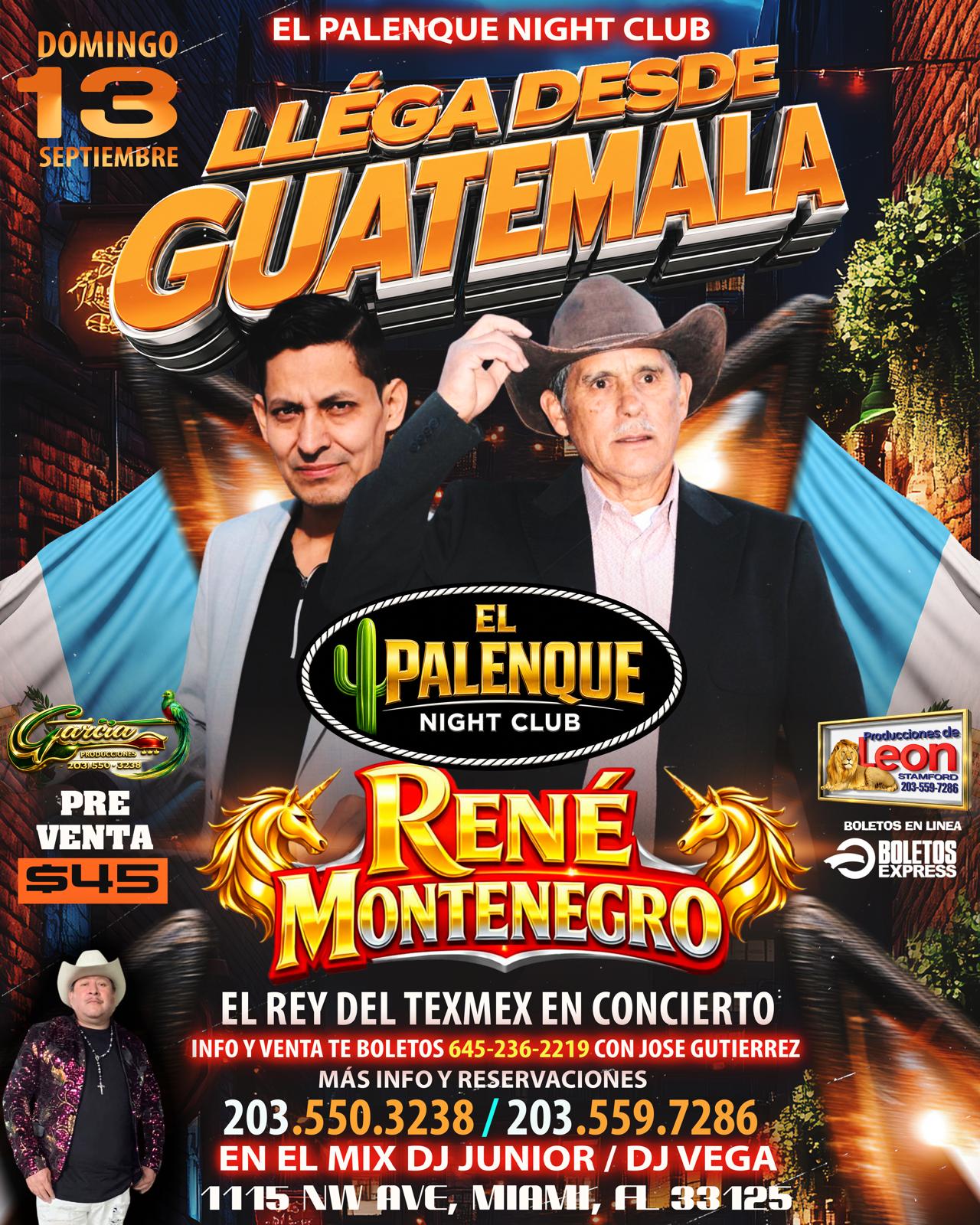Buy tickets for RENE MONTENEGRO RENE MONTENEGRO