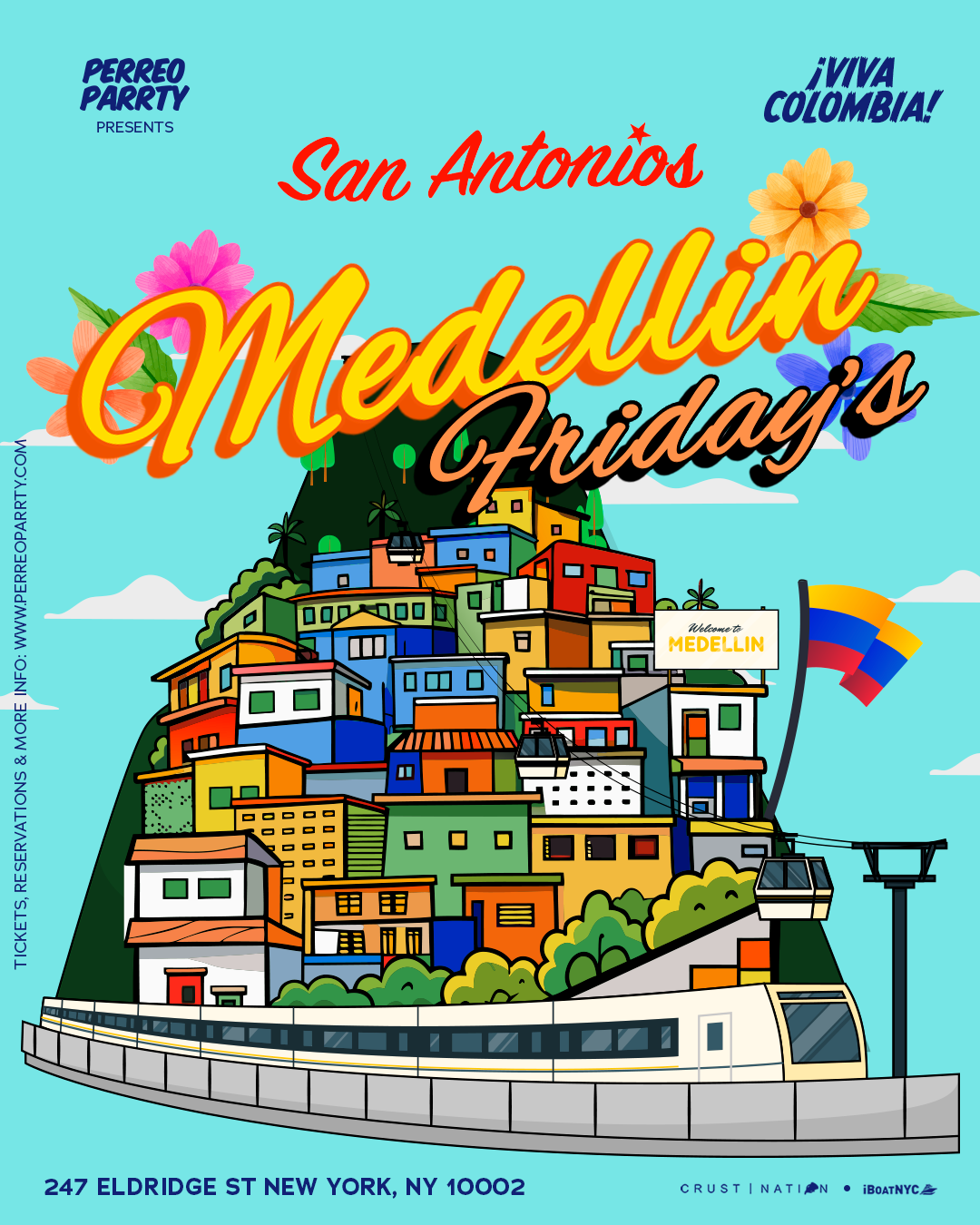 Medellin Fridays - Colombian Latin & Reggaeton Party at San Antonios NYC