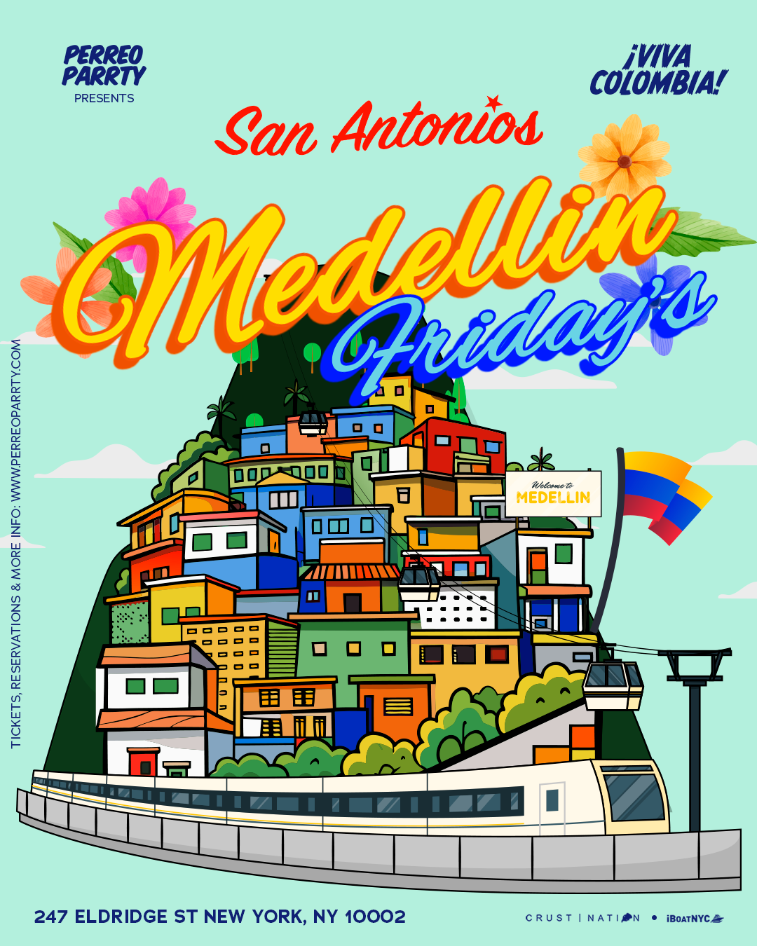 Buy tickets for Medellin Fridays - Colombian Latin & Reggaeton Party at San Antonios NYC Medellin Fridays - Colombian Latin & Reggaeton Party at San Antonios NYC