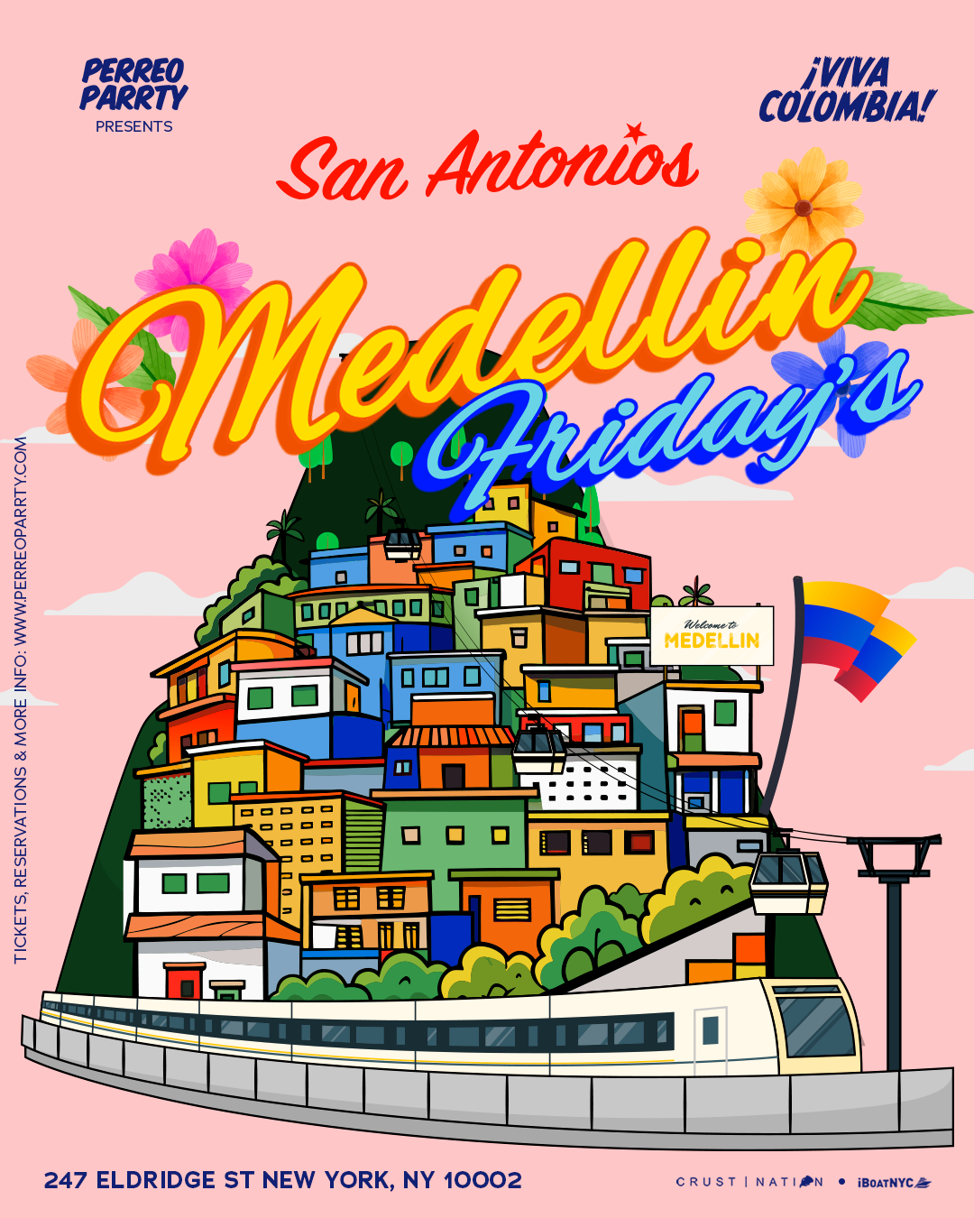 Buy tickets for Medellin Fridays - Colombian Latin & Reggaeton Party at San Antonios NYC Medellin Fridays - Colombian Latin & Reggaeton Party at San Antonios NYC