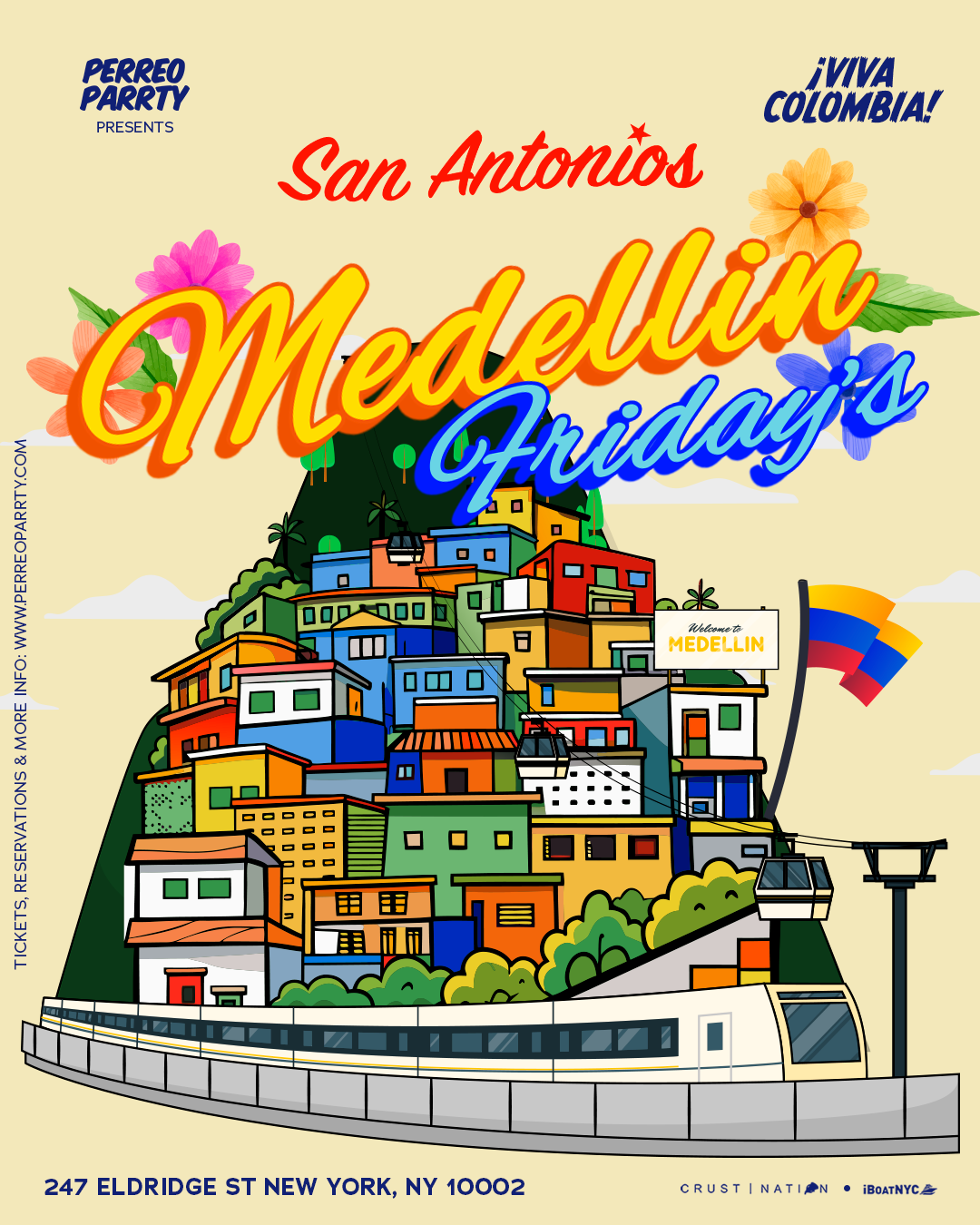 Medellin Fridays - Colombian Latin & Reggaeton Party at San Antonios NYC