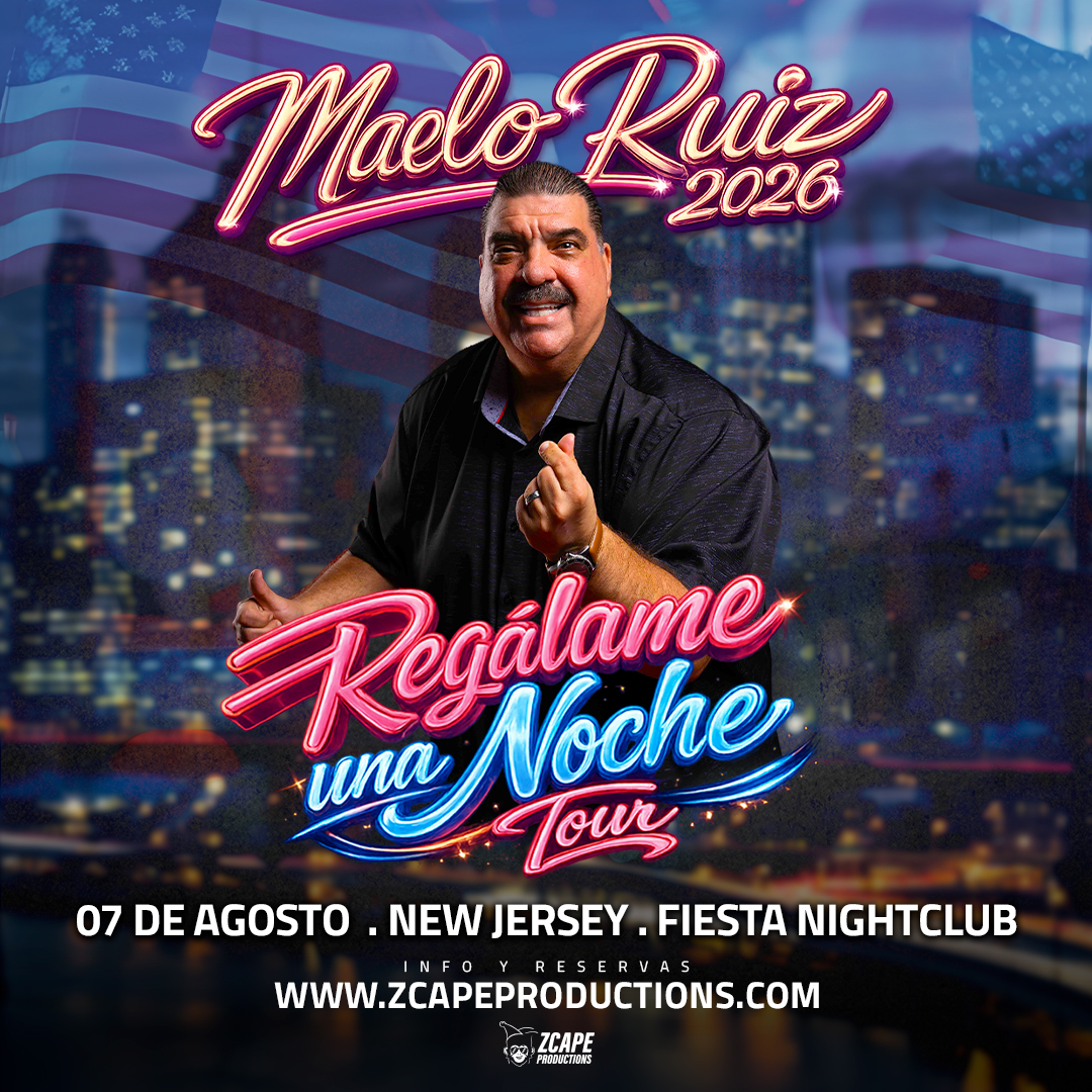 Buy tickets for Maelo Ruiz en concierto en New Jersey Maelo Ruiz en concierto en New Jersey