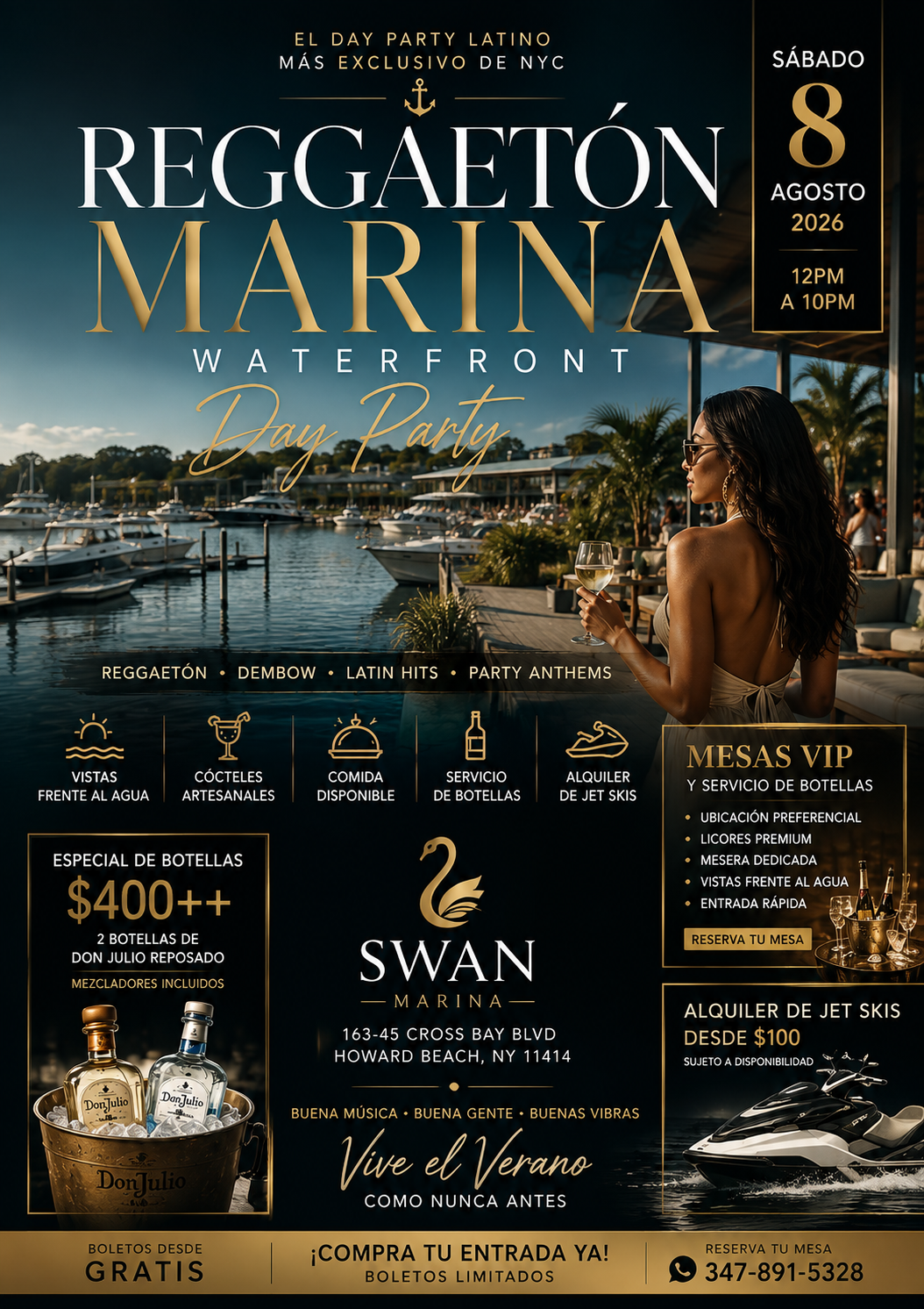 REGGAETÓN MARINA WATERFRONT DAY PARTY