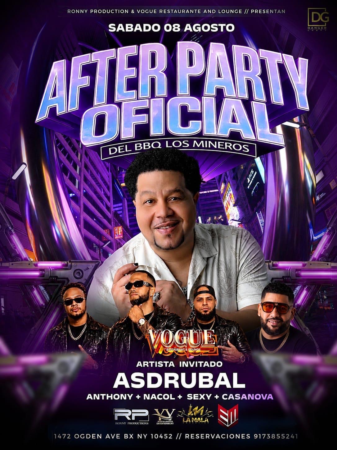 AFTER PARTY OFICIAL DEL BBQ LOS MINERO