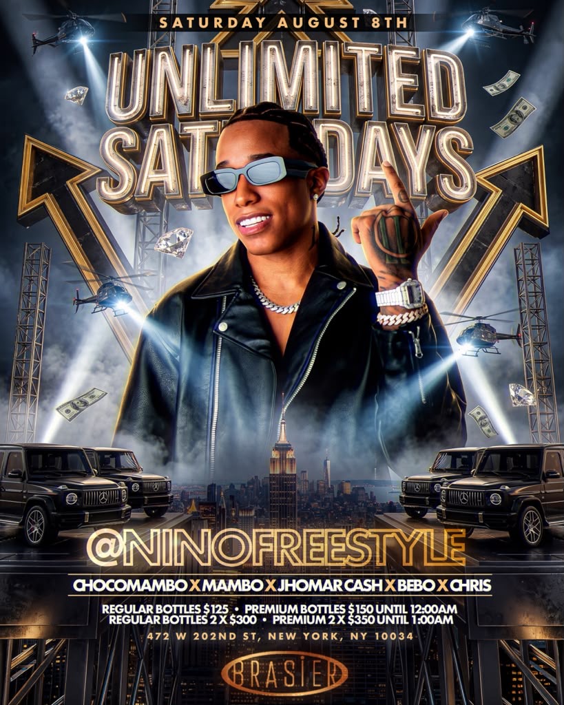 UNLIMITED SATURDAYS NINO FREESTYLE