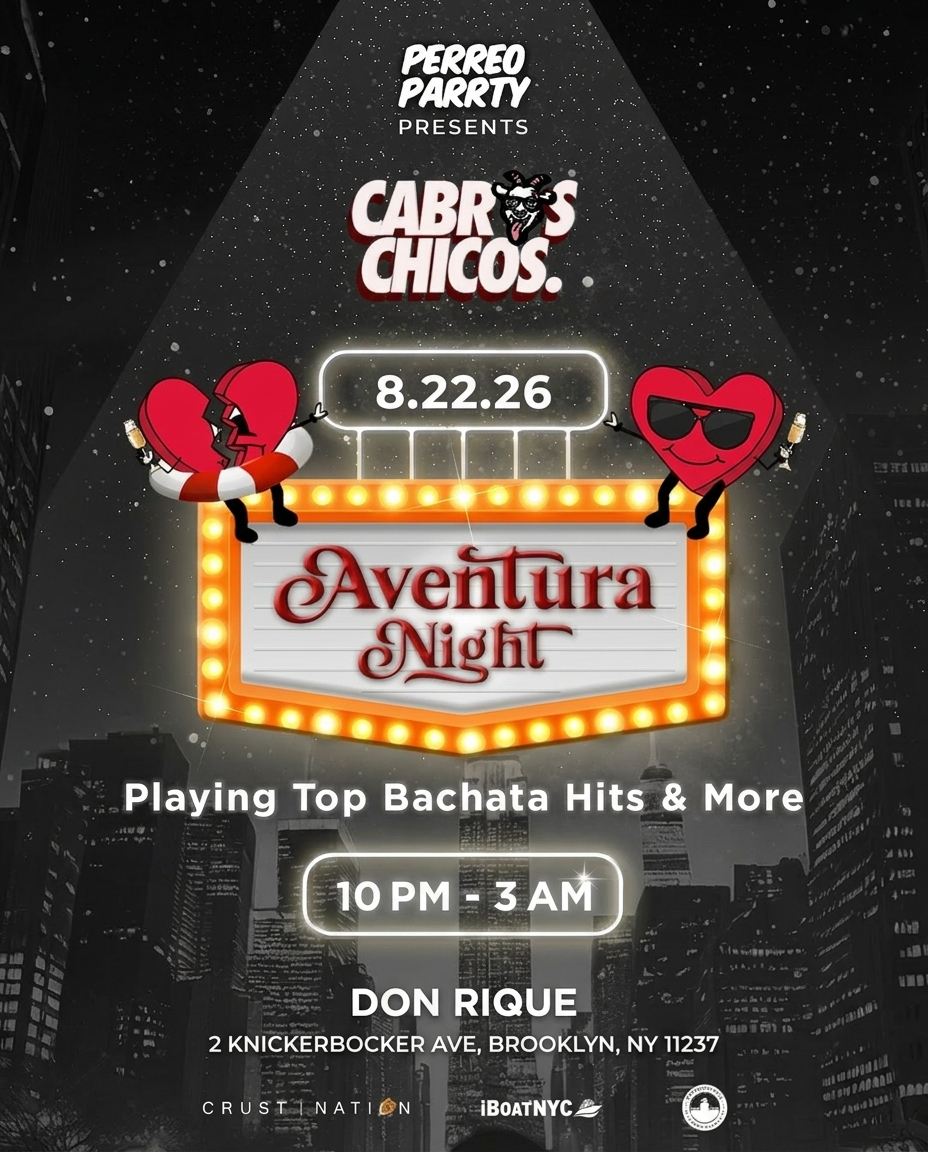 Cabros Chicos: Aventura Night | Latin  Dance Party In Brooklyn (18+)