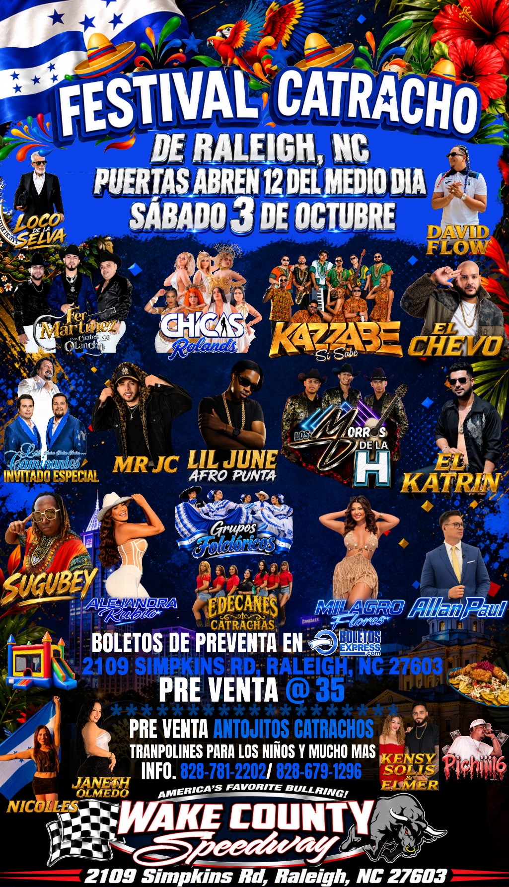 Buy tickets for FESTIVAL CATRACHO FESTIVAL CATRACHO