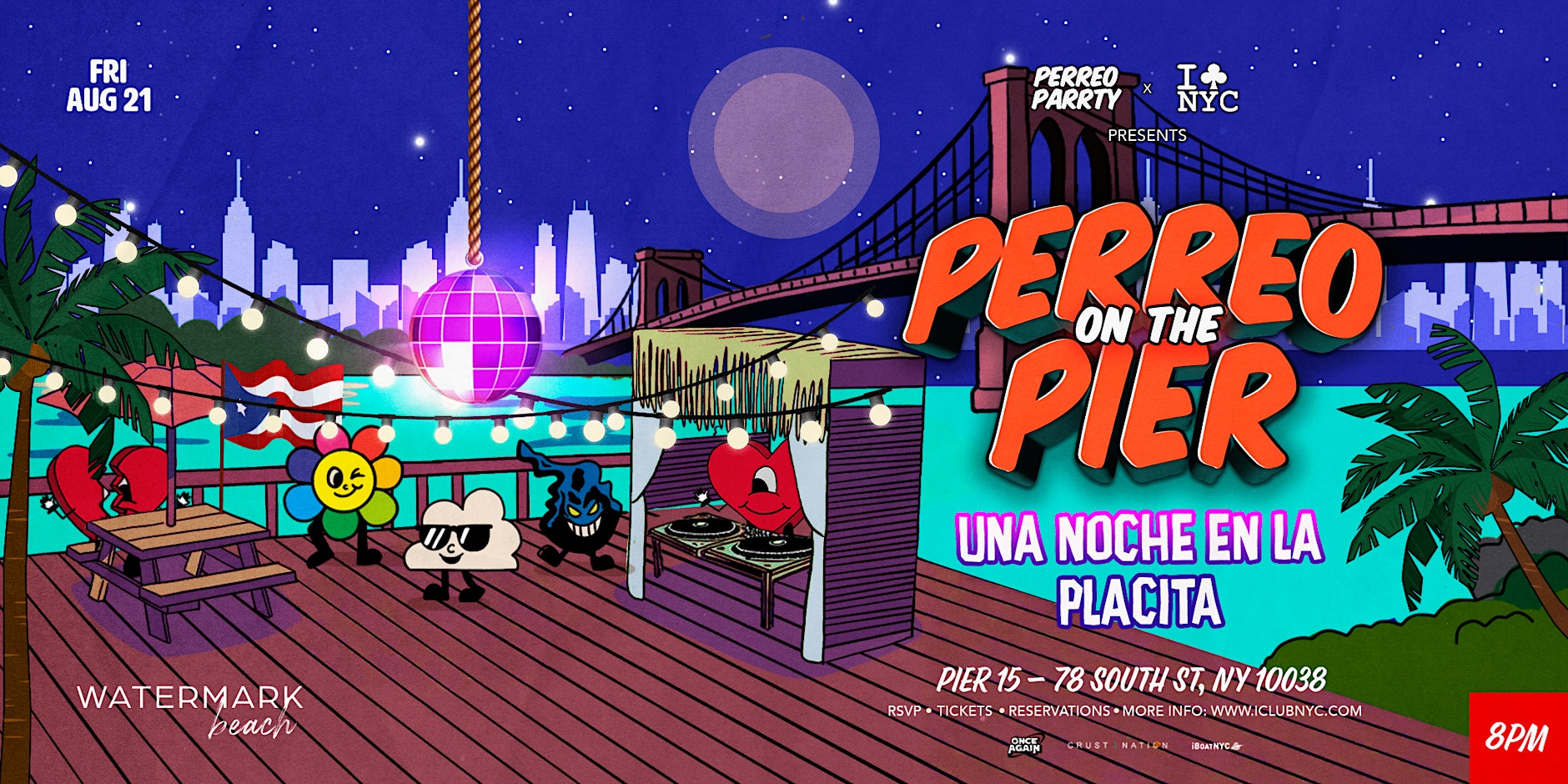 Puerto Rican Heritage Night - Una Noche en La Placita Beach Party