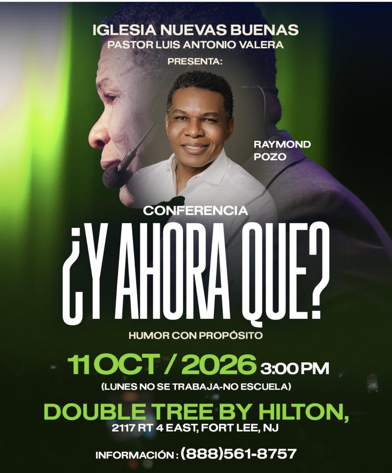 Raymond Pozo, Conferencia -Testimonio