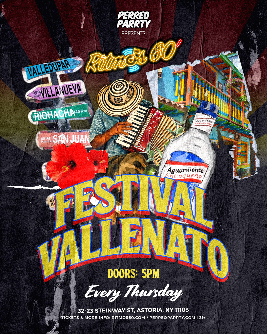 Ritmos: Festival de Vallento Colombian Latin Party NYC