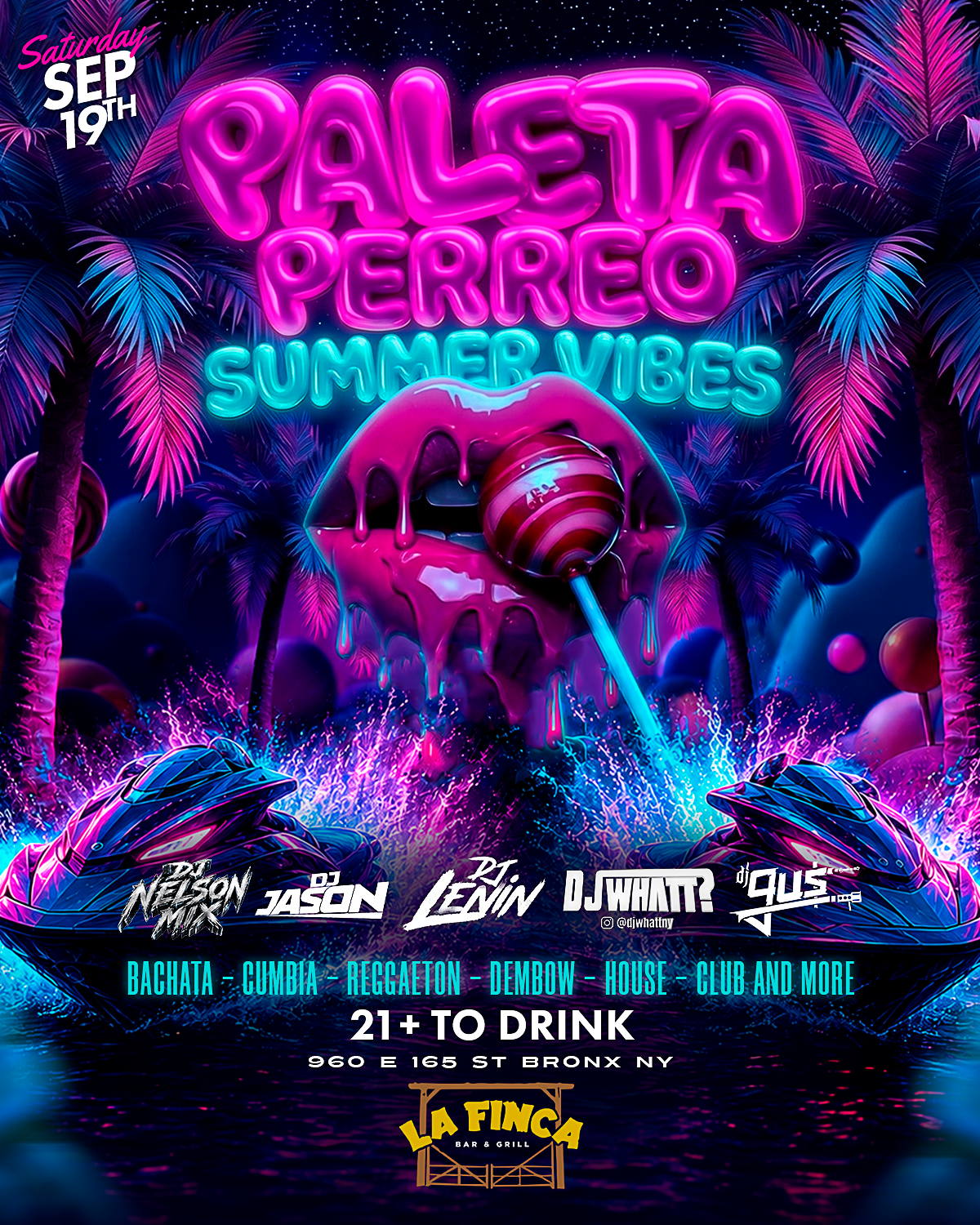 Paleta Perreo- Summer Vibes