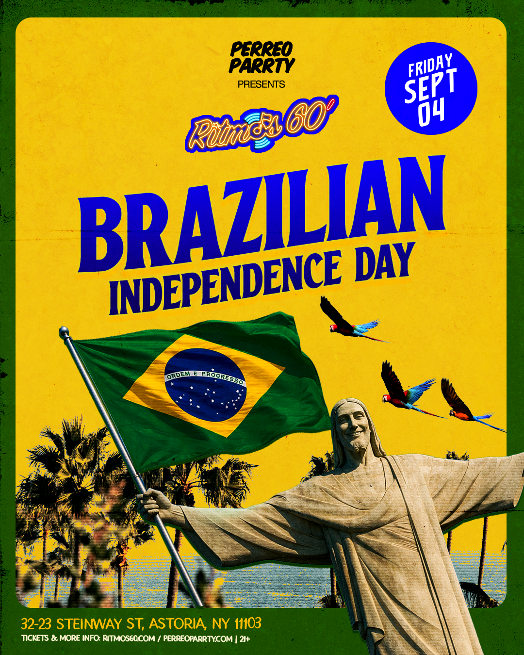 Brazilian Independence Party at the Legendary Ritmos 60 Bar NYC