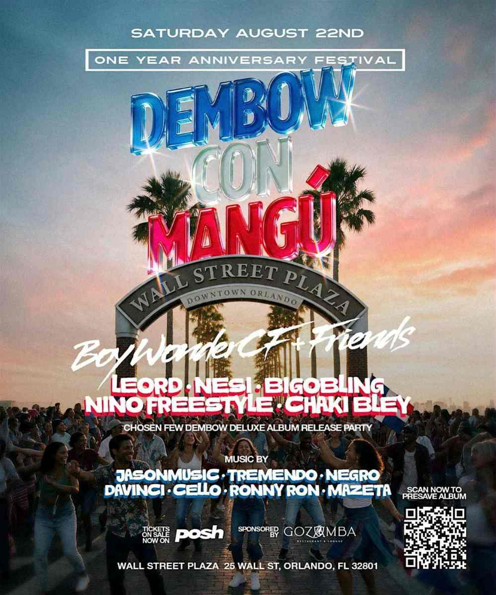 Dembow Con Mangú Orlando Festival | Dominican Music & Culture