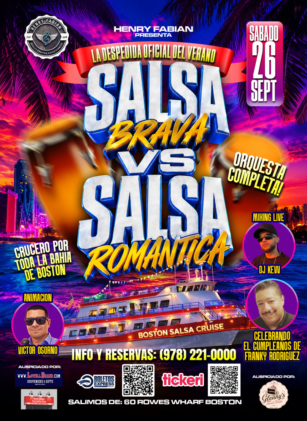 Buy tickets for SALSA ROMANTICA VS SALSA BRAVA SALSA ROMANTICA VS SALSA BRAVA