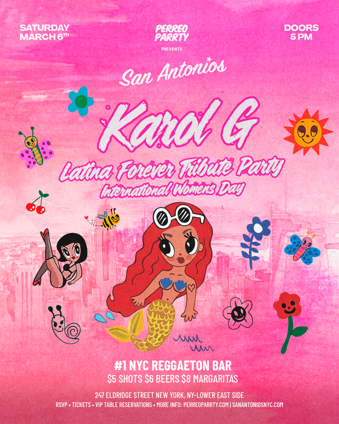 Karol G Latina Forever Tribute Party (International Womens Day)