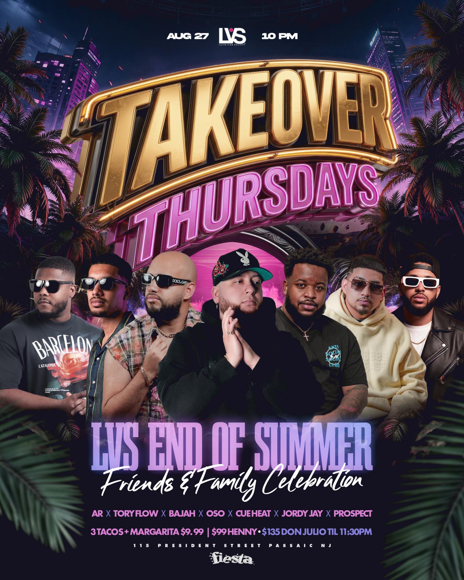 Buy tickets for TAKEOVER THURSDAYS TAKEOVER THURSDAYS