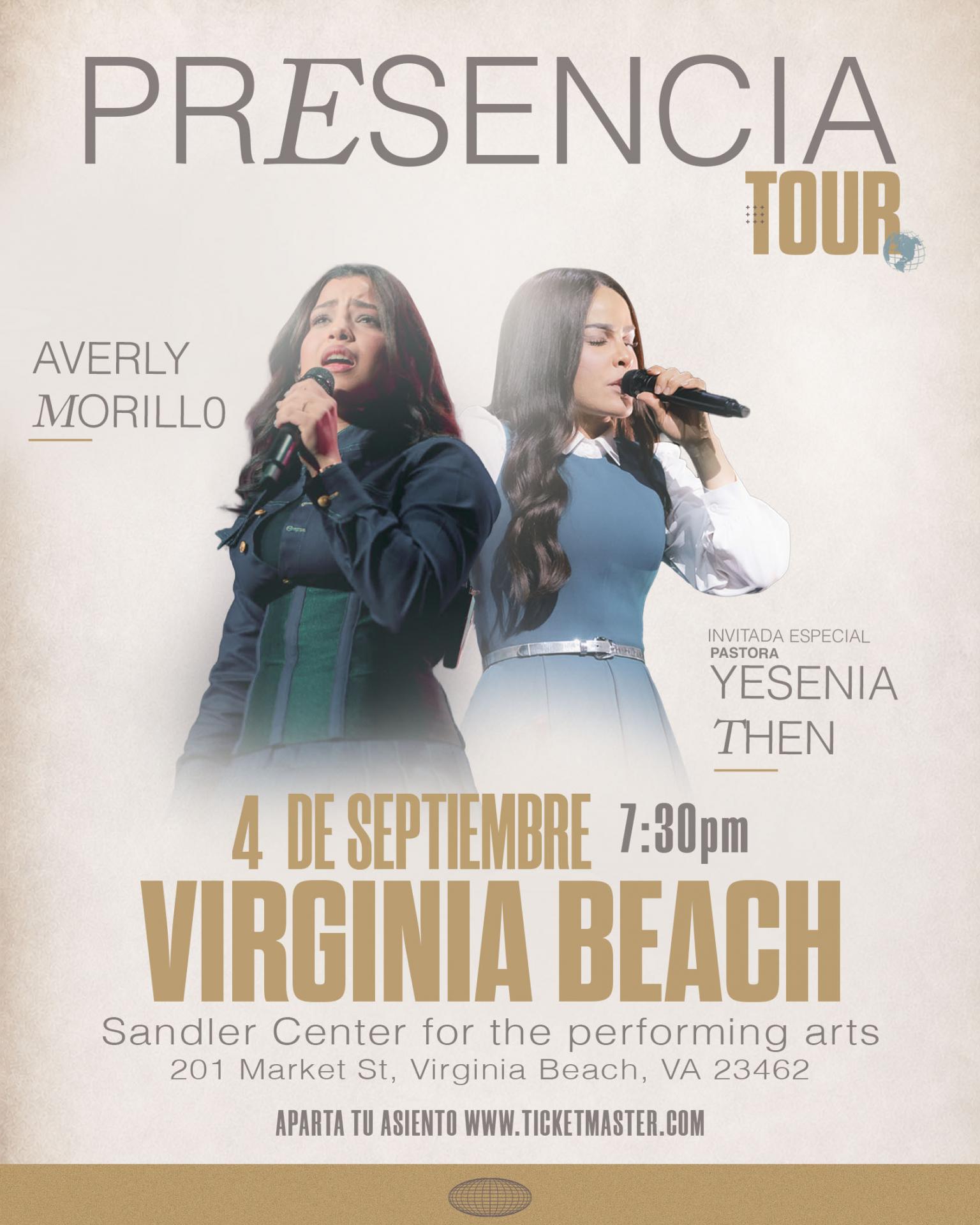 Buy tickets for AVERLY MORILLO | YESENIA THEN AVERLY MORILLO | YESENIA THEN
