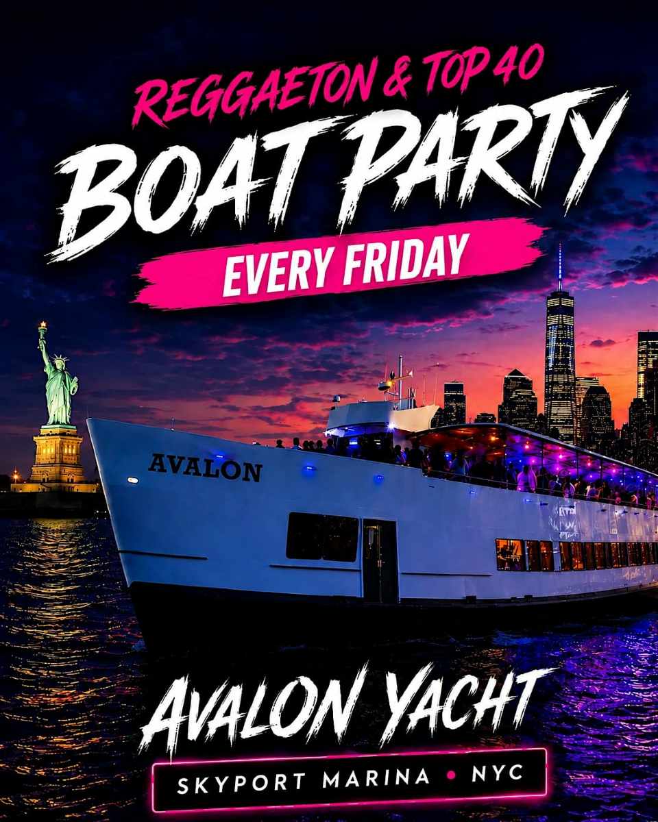 Buy tickets for Reggaeton Boat Party NYC | Avalon Yacht at Skyport Marina – Sep 4 Reggaeton Boat Party NYC | Avalon Yacht at Skyport Marina – Sep 4