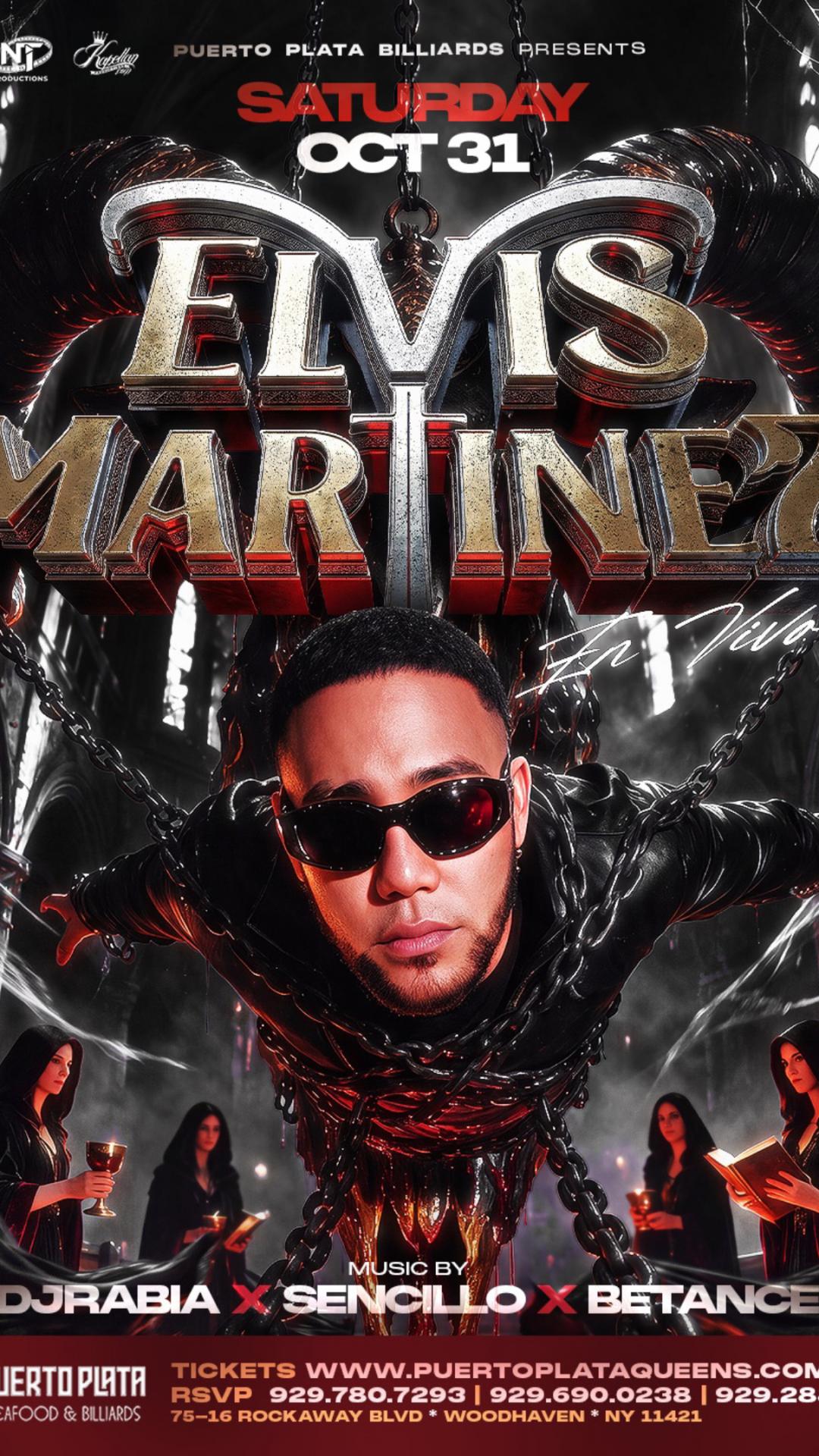 Buy tickets for ELVIS MARTINEZ ELVIS MARTINEZ